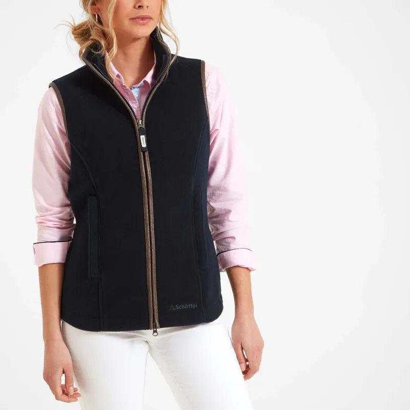 Schoffel Lyndon Fleece Gilet - Navy-2