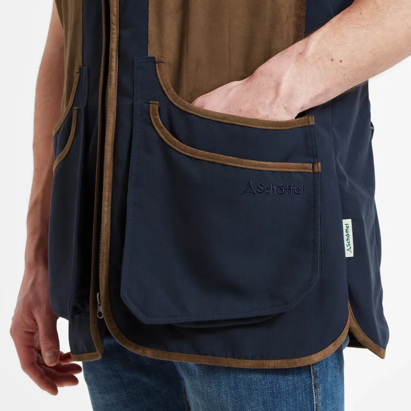 Schoffel Grimsthorpe Clay Vest - True Navy-3