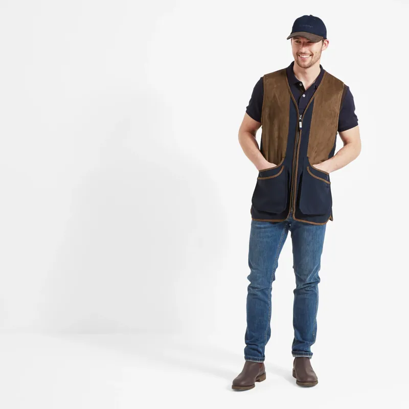 Schoffel Grimsthorpe Clay Vest - True Navy-6