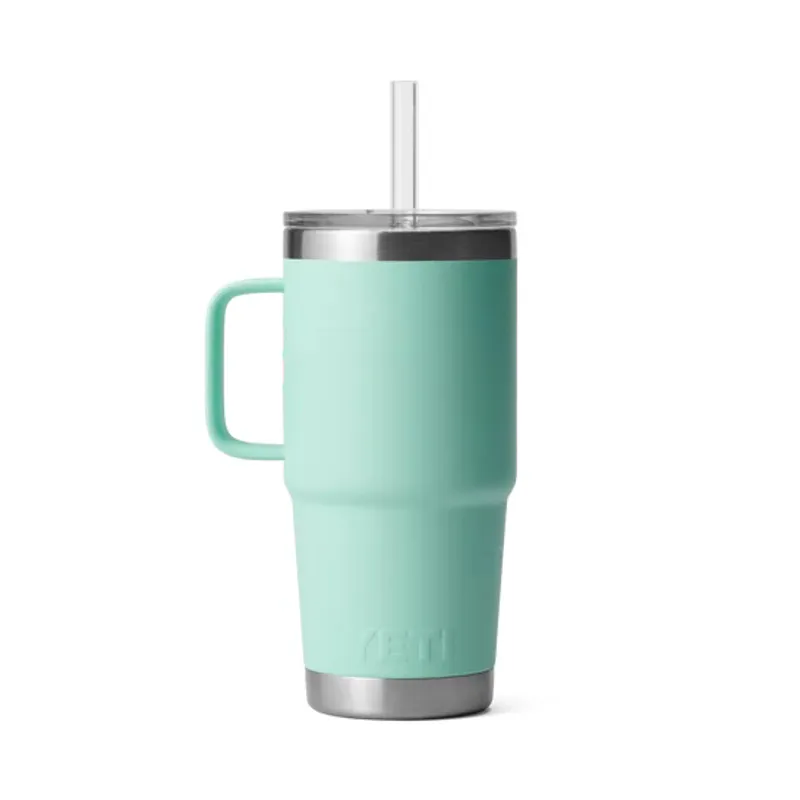 YETI Rambler 25 Oz Seafoam Straw Mug-1