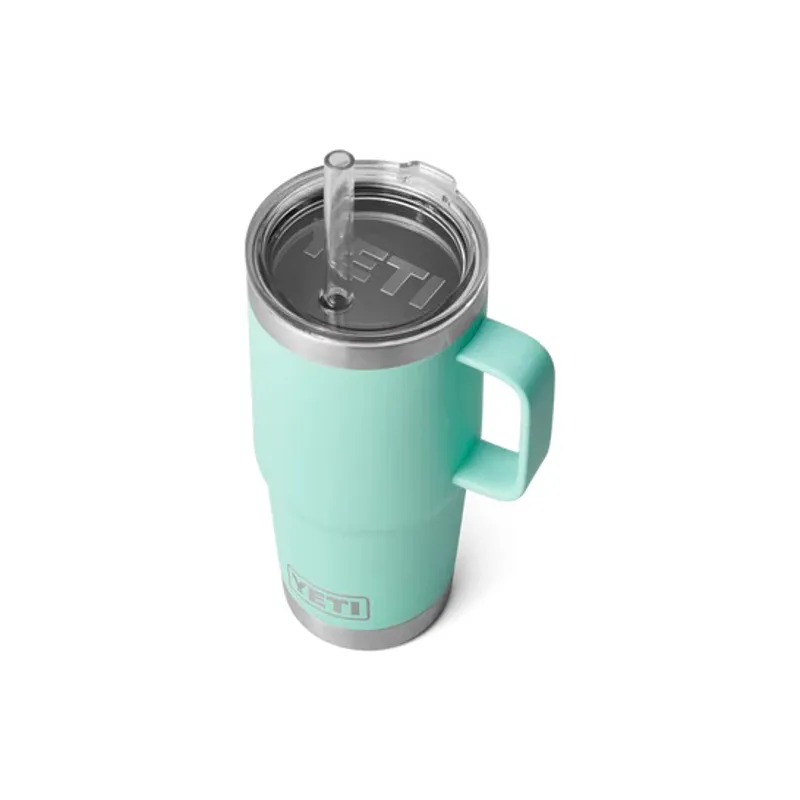 YETI Rambler 25 Oz Seafoam Straw Mug-2