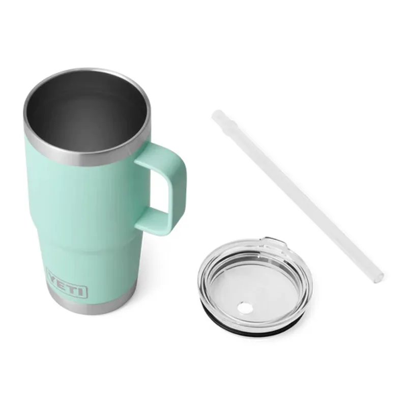 YETI Rambler 25 Oz Seafoam Straw Mug-3
