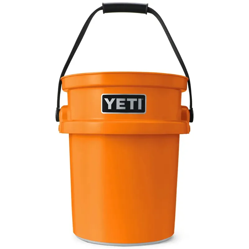 YETI LoadOut King Crab Orange 5 Gallon Bucket