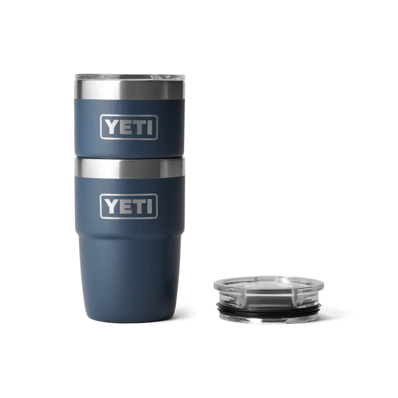 YETI Rambler 8 Oz Stackable Cup - Navy-3