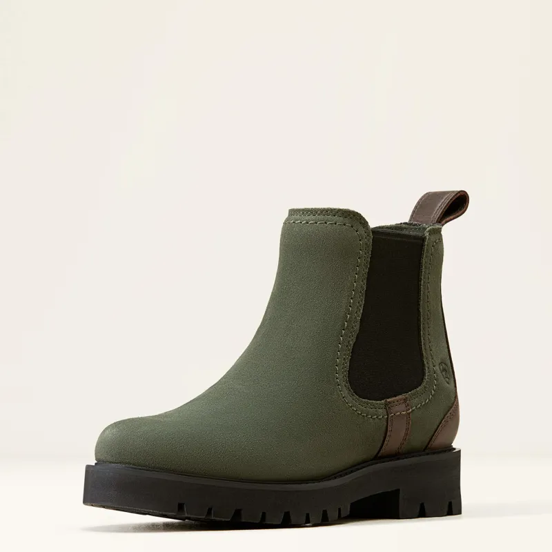 Ariat Ladies Forest Night Wexford Lug Waterproof Chelsea Boot-1