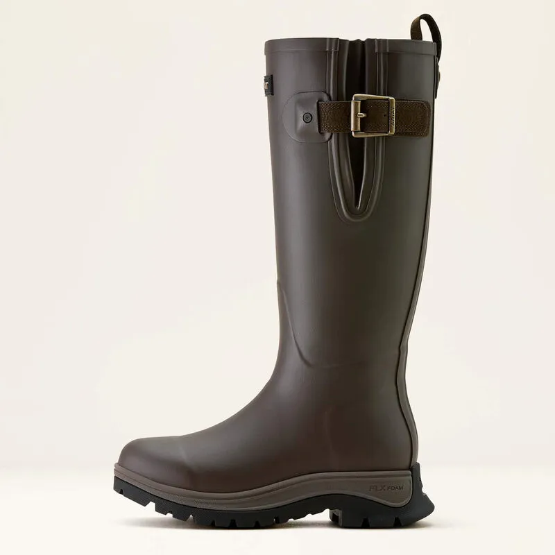 Ariat Ladies Woodstock Rubber Boot -  Bracken Brown-3