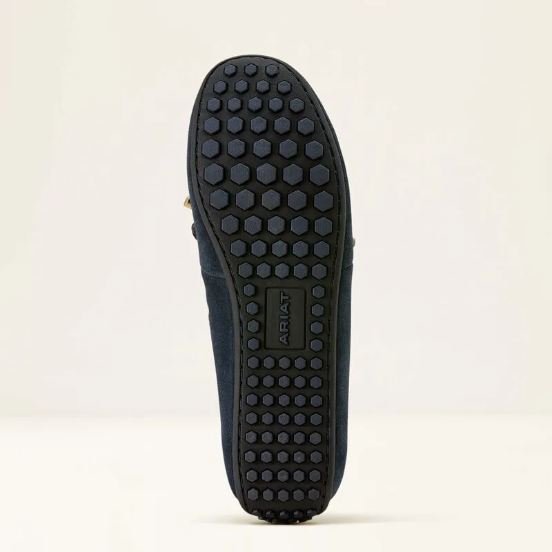 Ariat Margot Driving Moccasin - Navy Suede-2