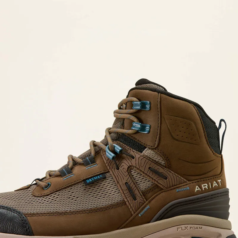 Ariat Traverse Mid Waterproof Hiking Boot - Brown Bark-2