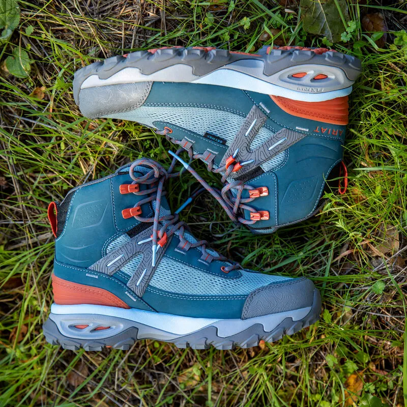 Ariat Traverse Mid Waterproof Hiking Boot - Blue Depths-4