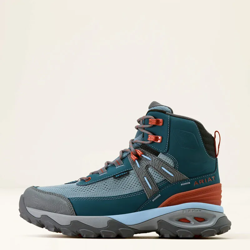 Ariat Traverse Mid Waterproof Hiking Boot - Blue Depths-6