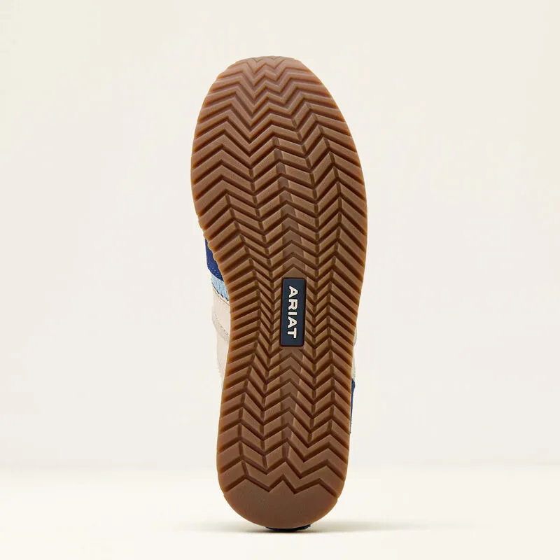 Ariat Ranch Runner Trainer - Light Denim/Blue Depths-2