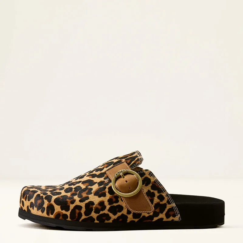 Ariat Country Mule - Leopard Hair On-3