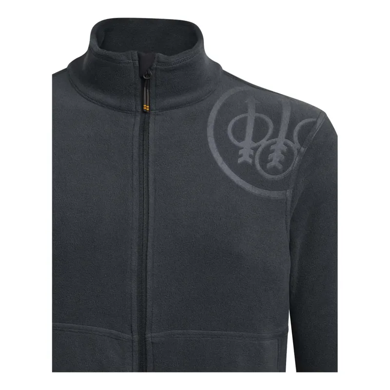 Beretta HP Logo Full Zip Ebony Fleece-3