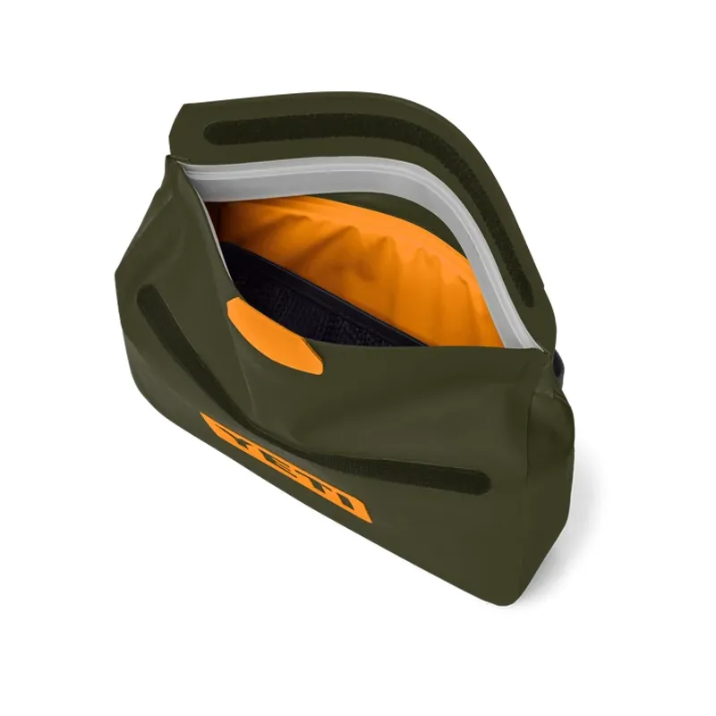 YETI Sidekick Dry 3L Waterproof Gear Case - Olive/King Crab Orange-2