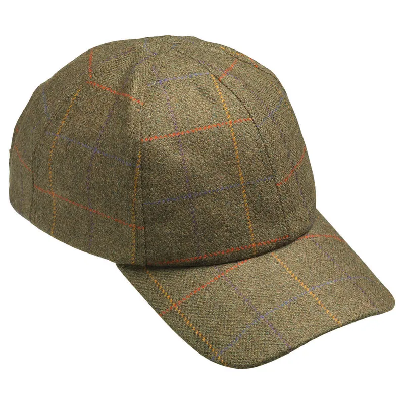 Laksen Tweed Baseball Cap - Grouse 19 