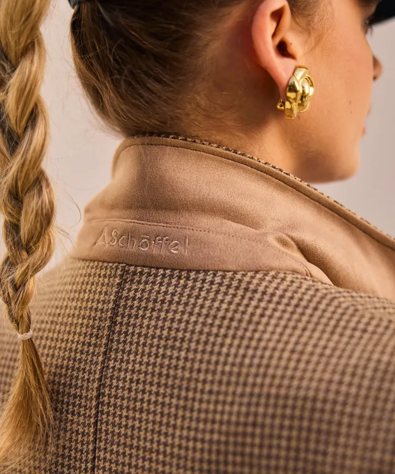 Schoffel Isla Houndstooth Tweed Blazer-9