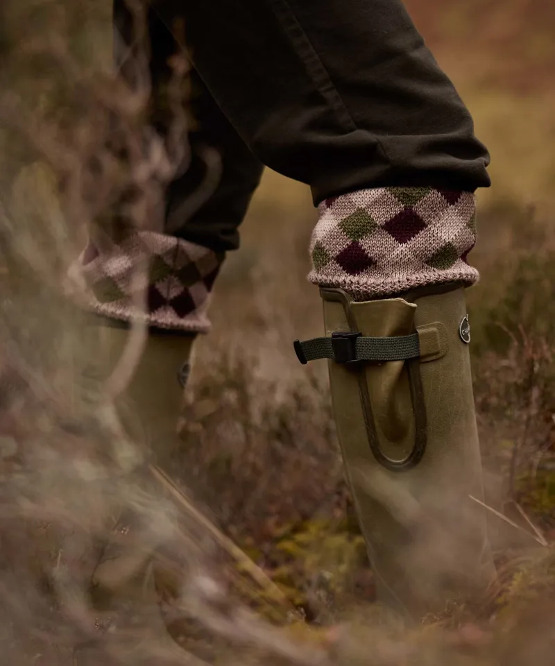 Schoffel Women's Ptarmigan Socks - Stone-1