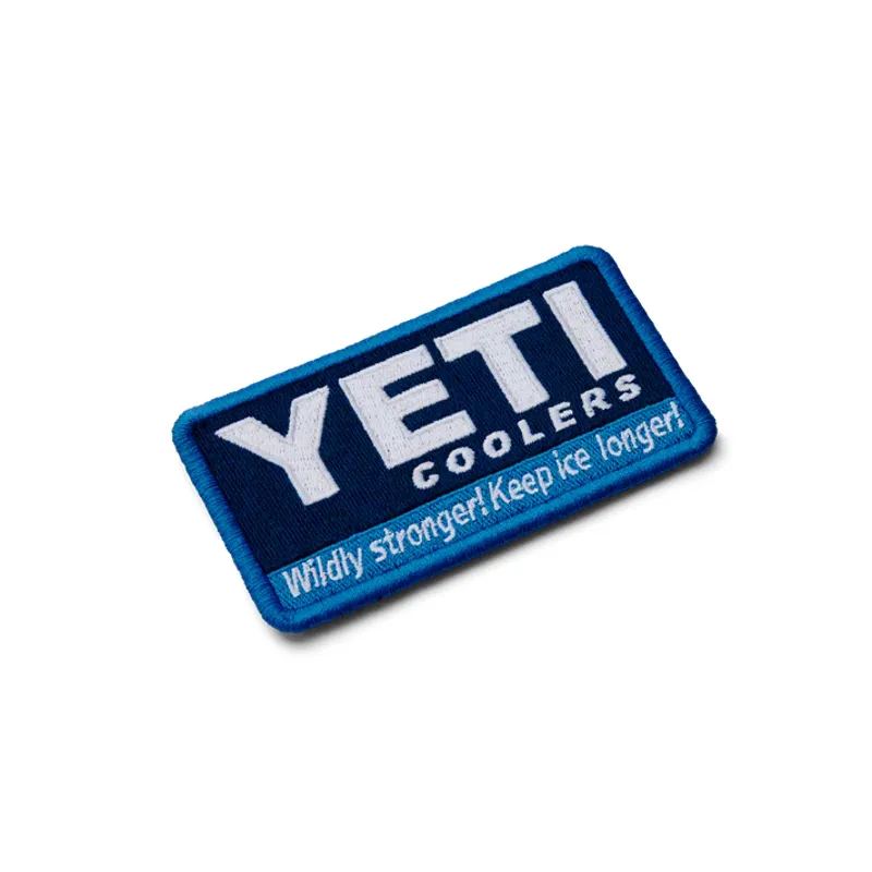 YETI Collectors Patches Wildly Stronger Patch - Blue-1