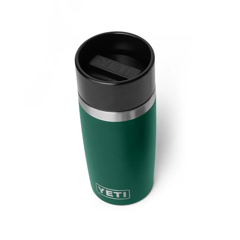 YETI Rambler 12oz Travel Bottle with Commuter Cap - Black Forest Green-2