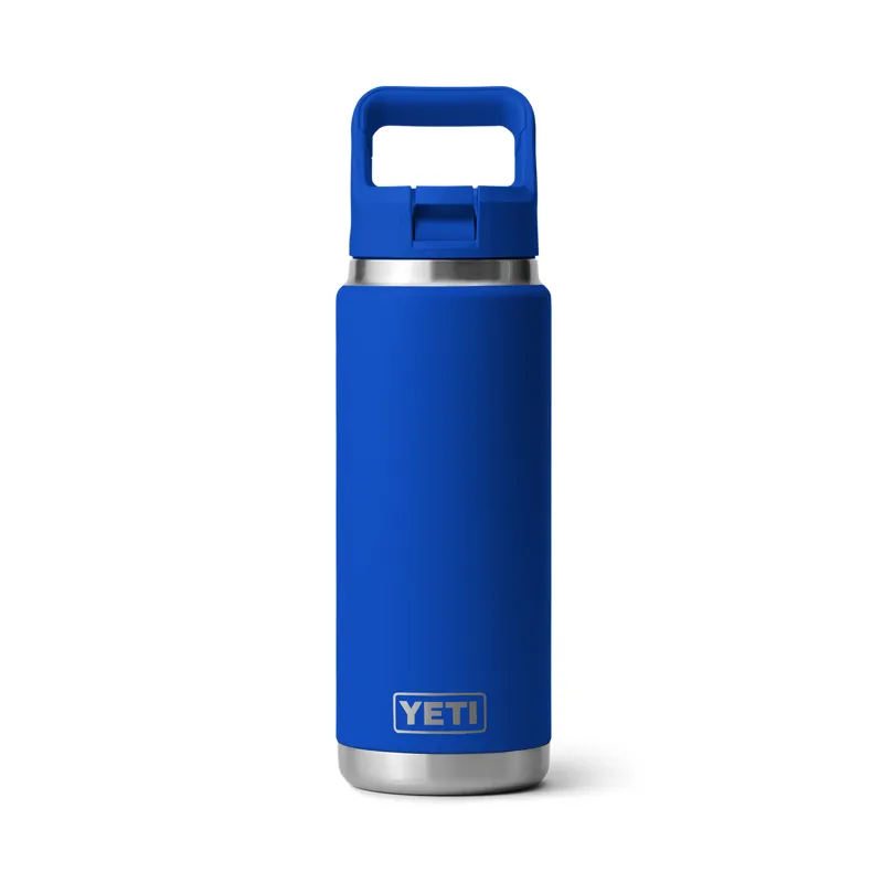 YETI Rambler 26 Oz Royal Blue Bottle with Straw Cap