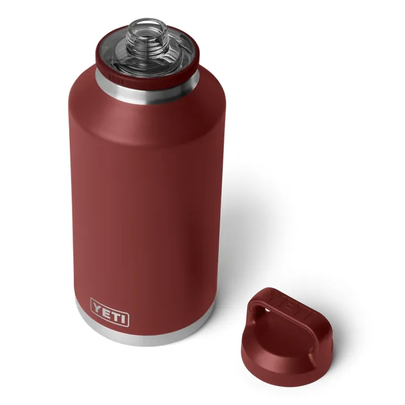 YETI Rambler 64 Oz Stag Red Bottle With Chug Cap-1