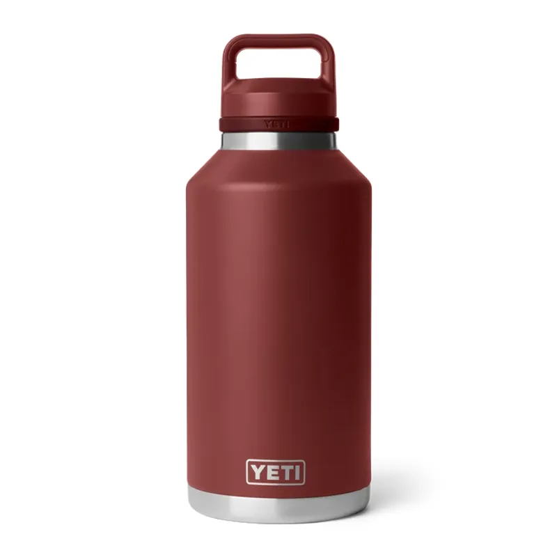 YETI Rambler 64 Oz Stag Red Bottle With Chug Cap