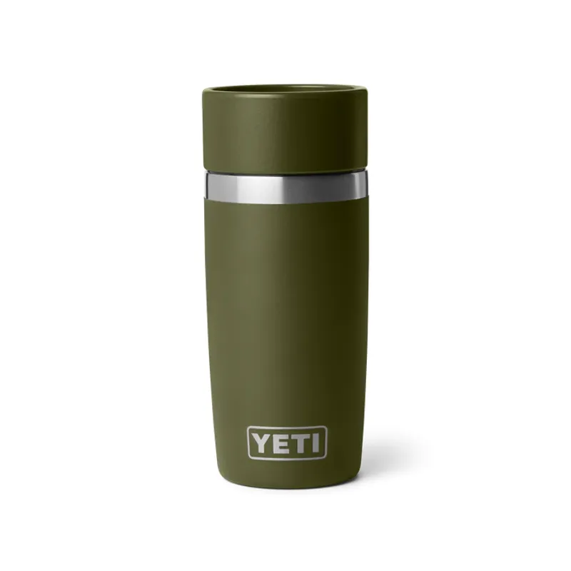 YETI Rambler 12 Oz Olive/King Crab Orange Travel Bottle With Hotshot Cap