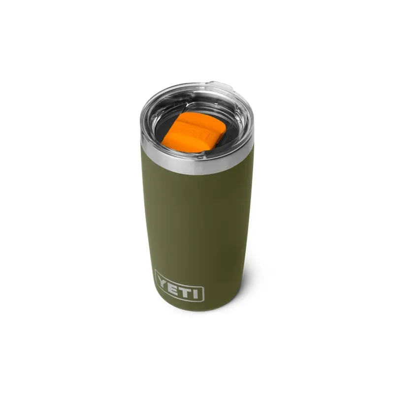 YETI Rambler 20 Oz Olive/King Crab Orange Tumbler-1