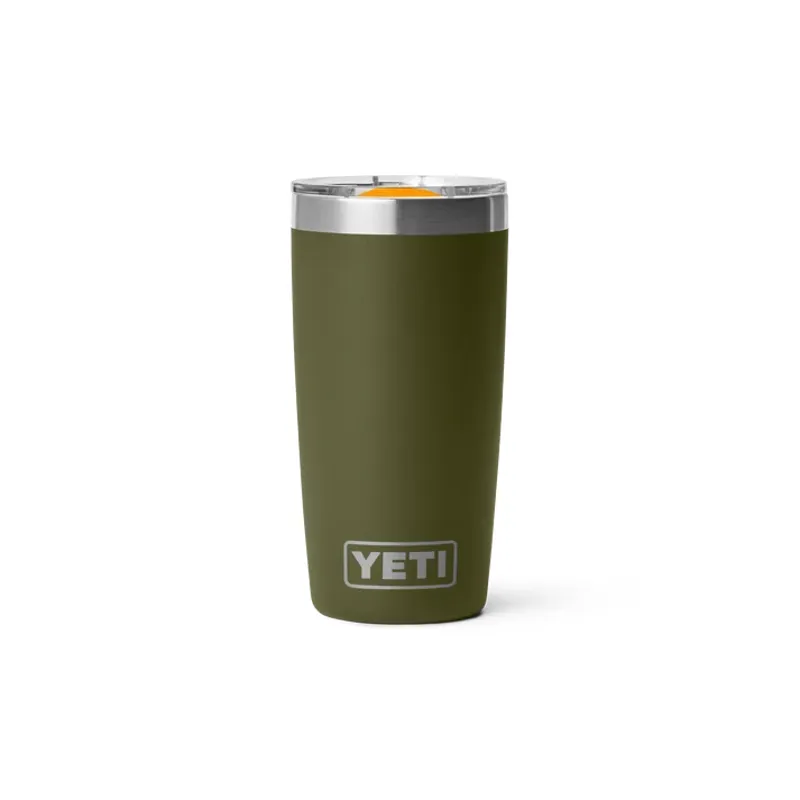YETI Rambler 20 Oz Olive/King Crab Orange Tumbler