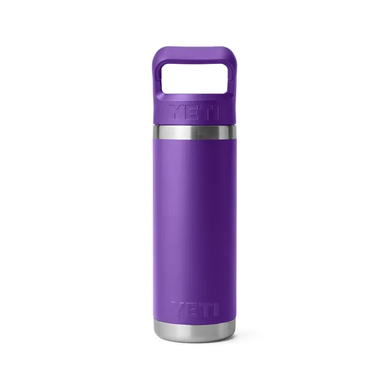 YETI Rambler 18 Oz Pace Purple Bottle with Straw Cap-1