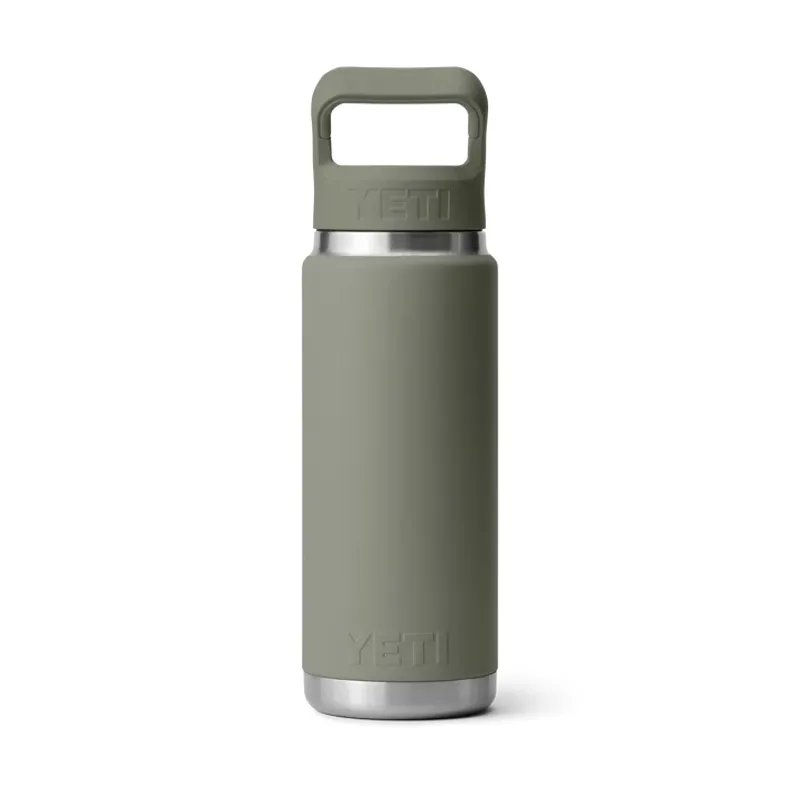 YETI Rambler 26 Oz Pampa Green Bottle with Straw Cap-1