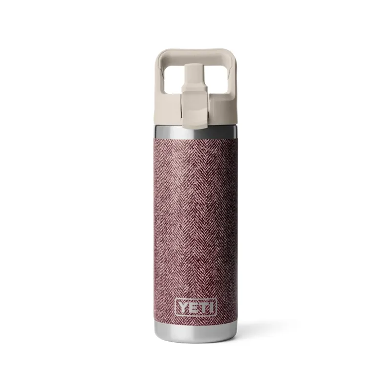 YETI Rambler 18 Oz Riverhead Red Bottle with Straw Cap-1
