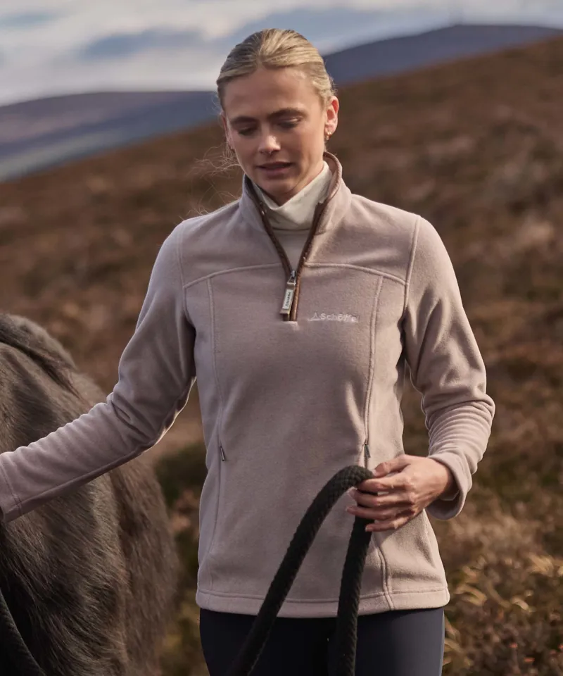 Schoffel Tilton Zip Fleece - Mushroom-8