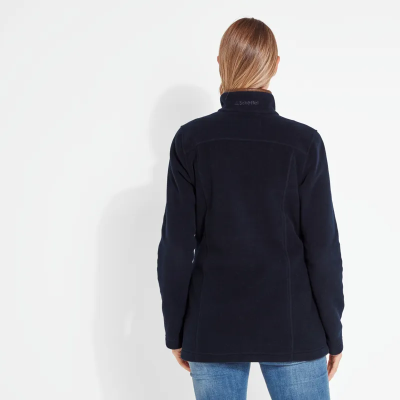 Schoffel Ladies Tilton 1/4 Zip Fleece - Navy-1