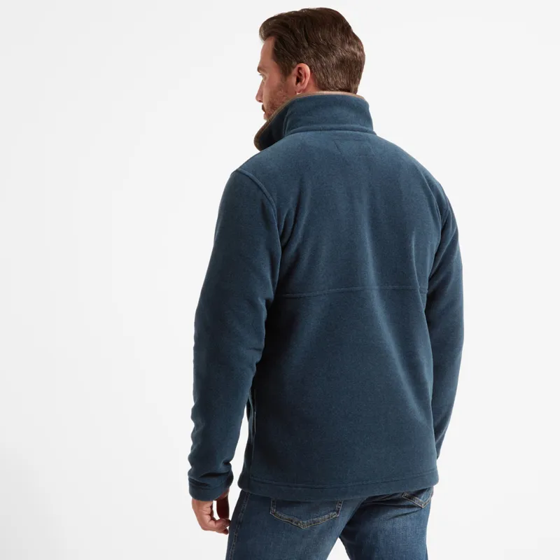 Schoffel Berkeley 1/4 Zip Fleece - Petrol Blue-1