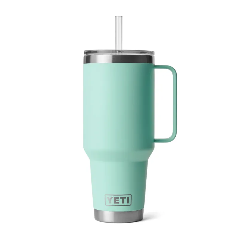 YETI Rambler 42 Oz Seafoam Straw Mug