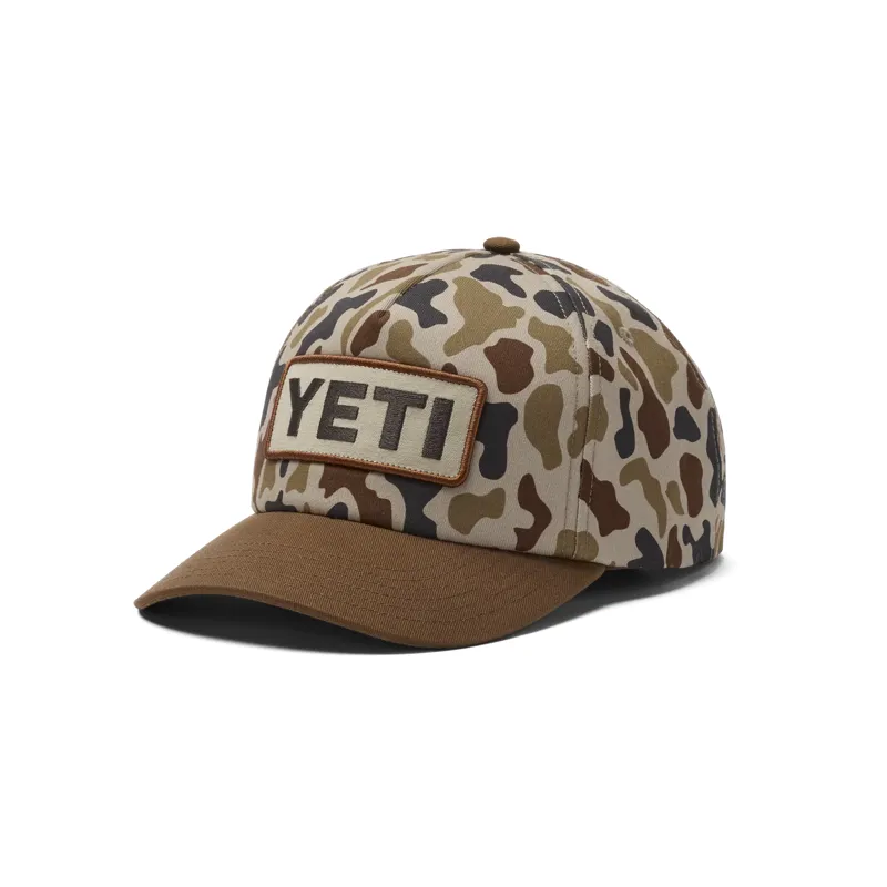 YETI Mid Pro Flat Brim Cap - Wetlands Camo-1