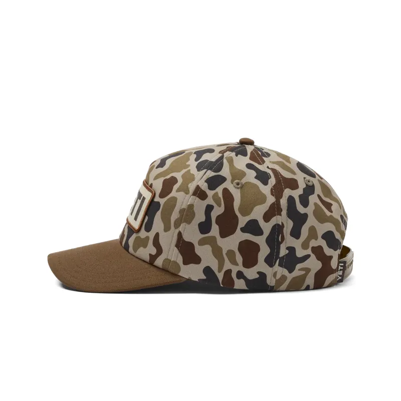 YETI Mid Pro Flat Brim Cap - Wetlands Camo-2