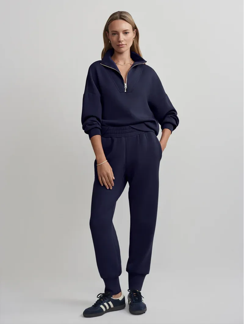 Varley The Slim Cuff Pant 25 - Blue Nights