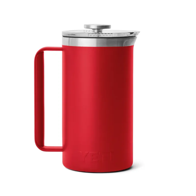 YETI Rambler 34oz Rescue Red French Press-1