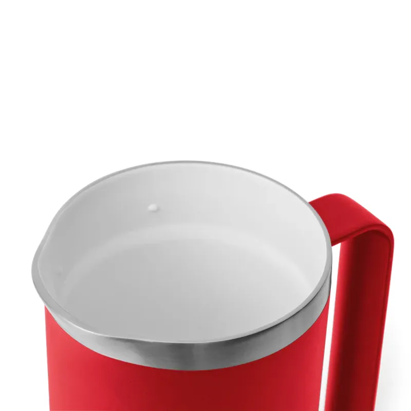 YETI Rambler 34oz Rescue Red French Press-7