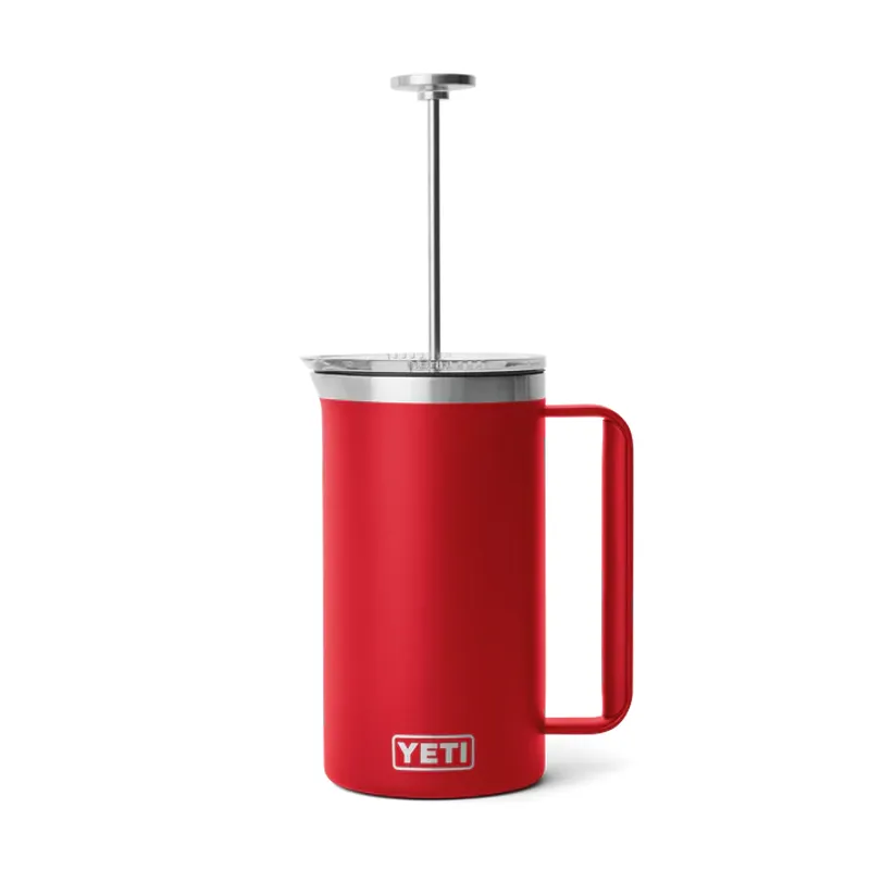 YETI Rambler 34oz Rescue Red French Press-2