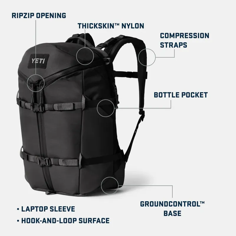 YETI 22L Ranchero Everyday Carry Backpack - Stag Dark Red-6