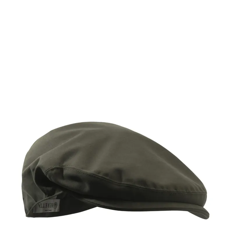 Beretta Waterproof Green Flat Cap