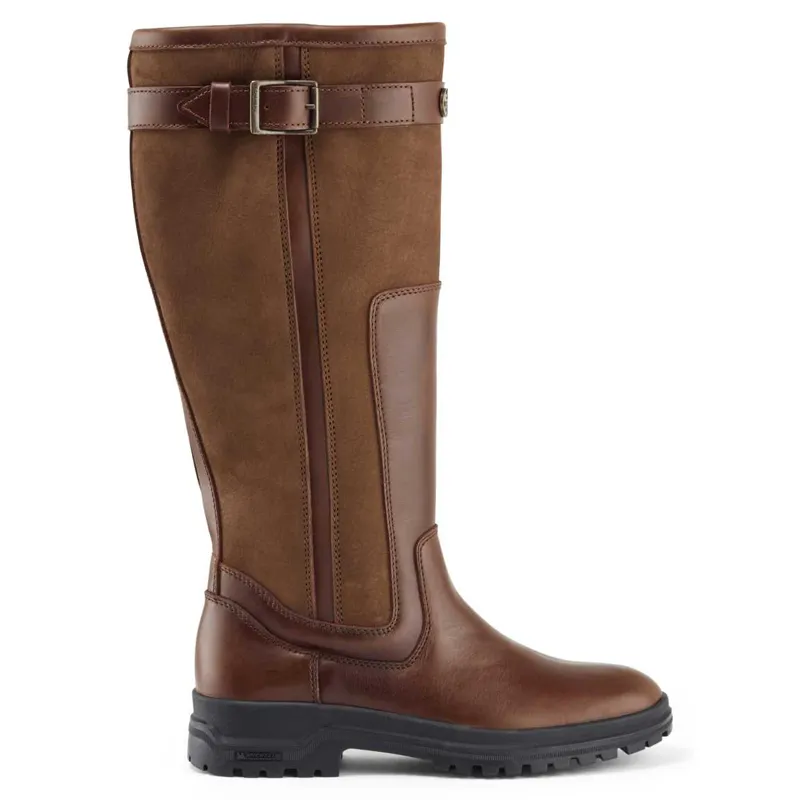 Le Chameau Ladies Jameson Standard Fit Caramel Leather Boots-1