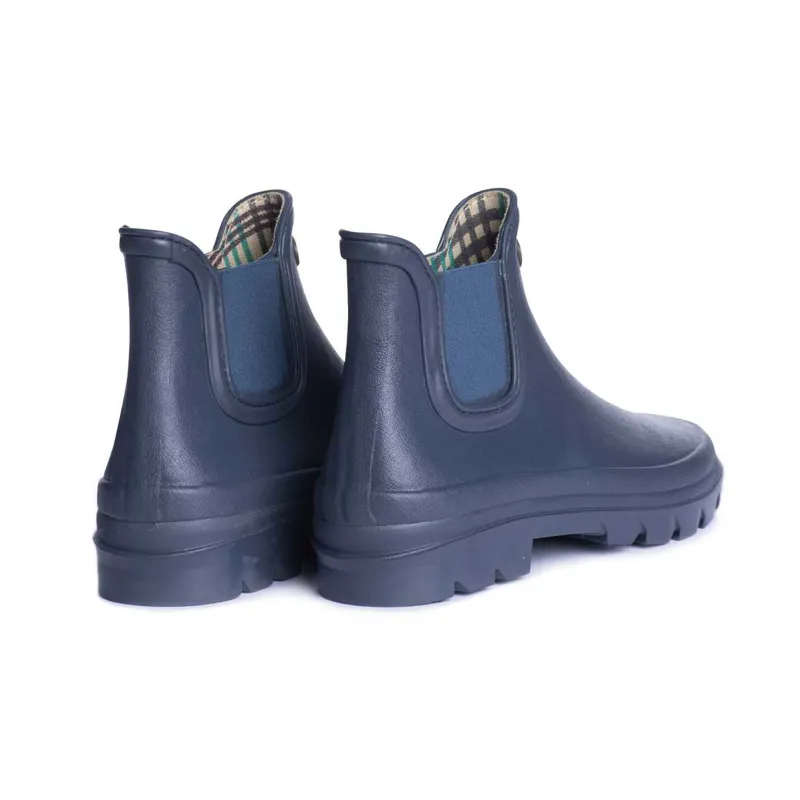 Le Chameau Ladies Iris Bleu Fonce Chelsea Jersey Lined Boot-2