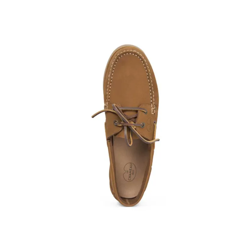 Le Chameau Galion Tan Nubuck Homme-4