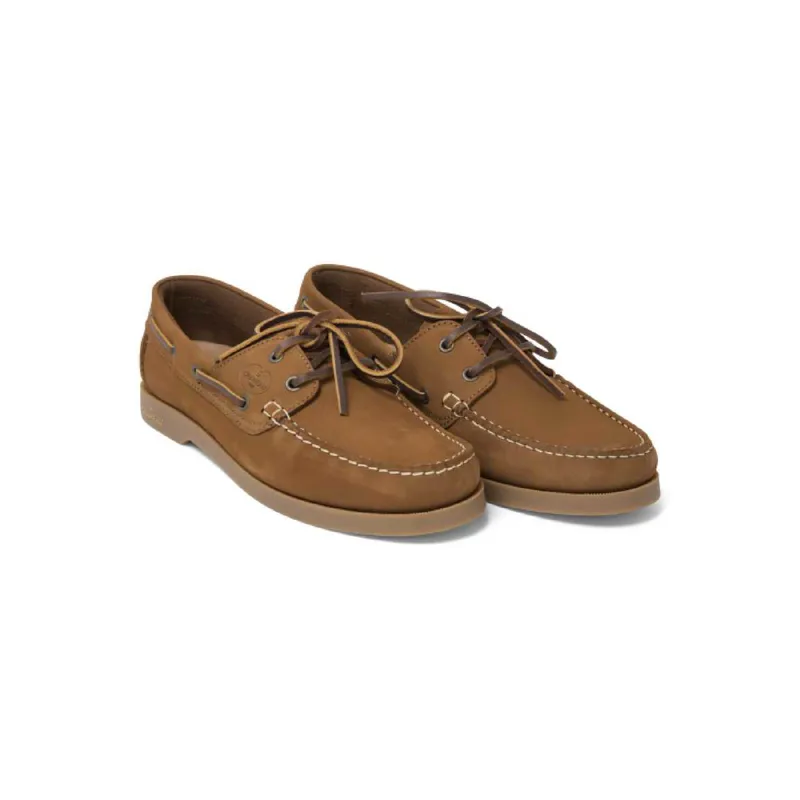 Le Chameau Galion Tan Nubuck Homme