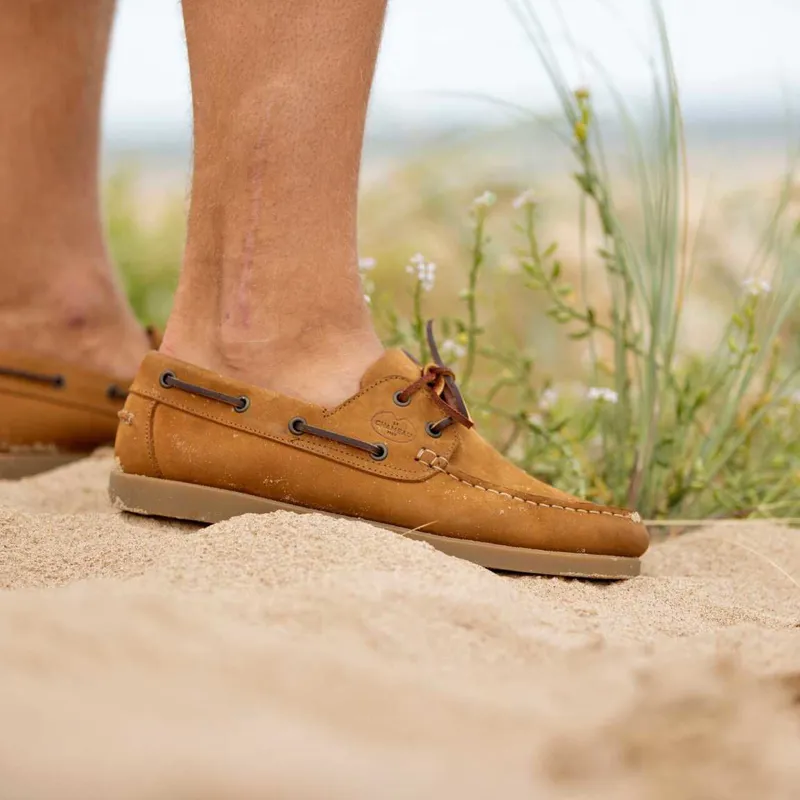 Le Chameau Galion Tan Nubuck Homme-1