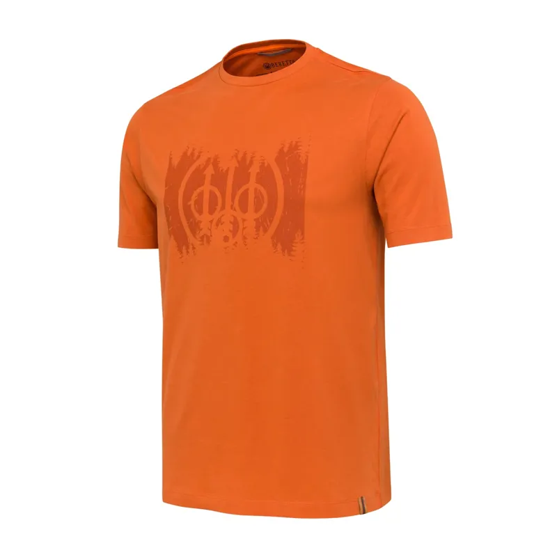 Beretta Apricot Orange Trident T-Shirt